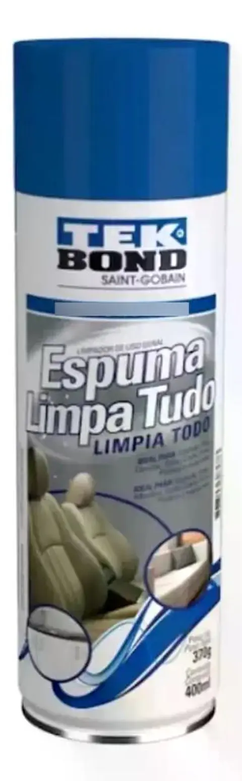 Espuma Limpieza Limpia Todo 400 Ml Tekbond Uso General