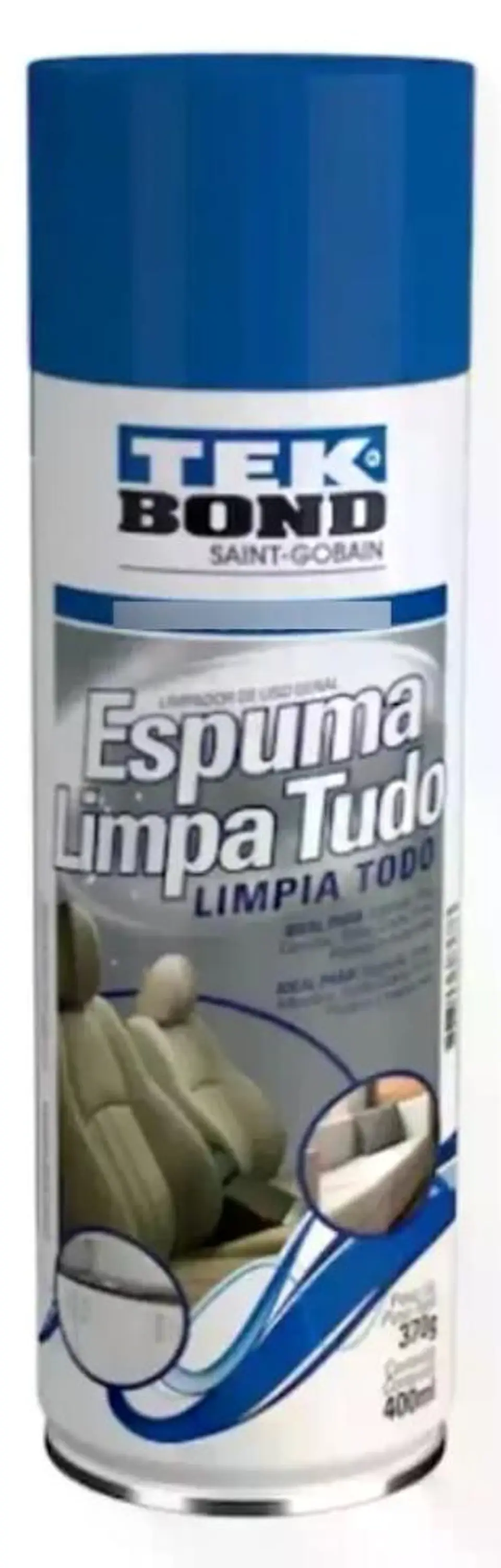 Espuma Limpieza Limpia Todo 400 Ml Tekbond Uso General 1