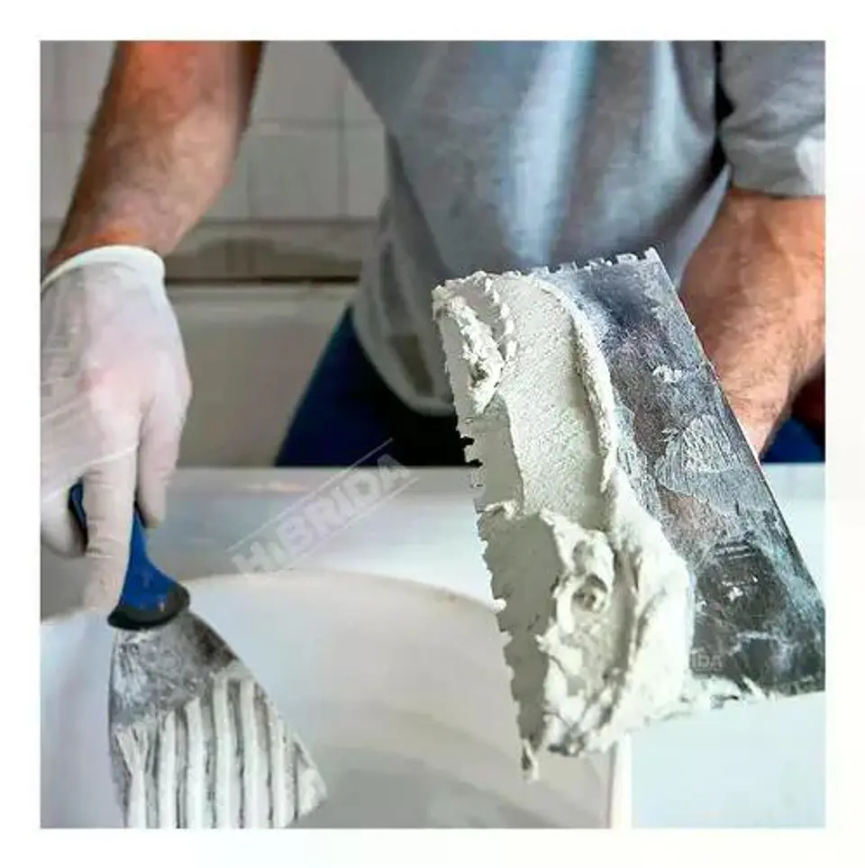 Espátula Para Yeso Llana Dentada Wadfow Empaste Mayolica 5