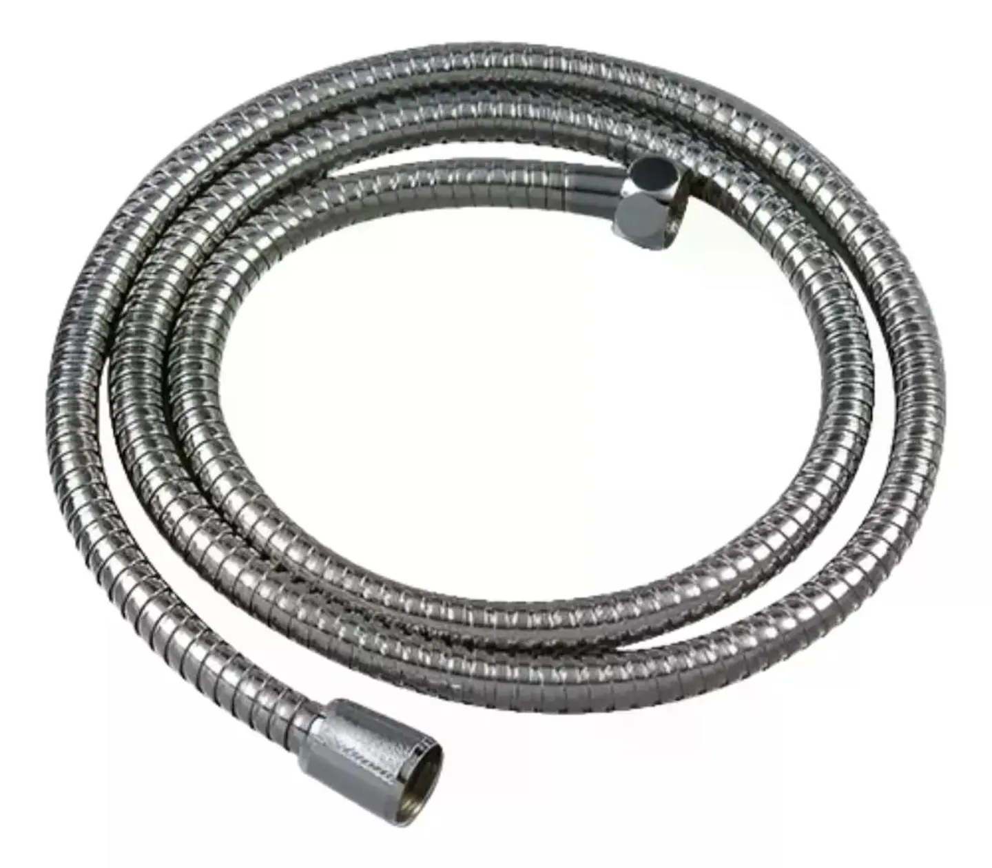 Flexible Ducha 1,6 Metros De Largo Swertt Taumm Acero Inox Acero Inoxidable Pulido 1