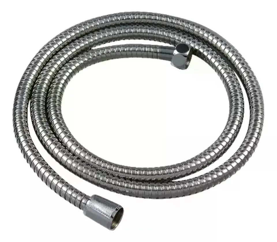 Flexible Ducha 1,6 Metros De Largo Swertt Taumm Acero Inox Acero Inoxidable Pulido 1