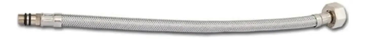 Flexible Agua He-hi M10x1 1/2 X 35 Cm Taumm Negro/azul 4