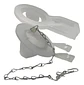 Flapper Para Estanque Wc Baño Cadena Metalica Taumm - Miniatura 5