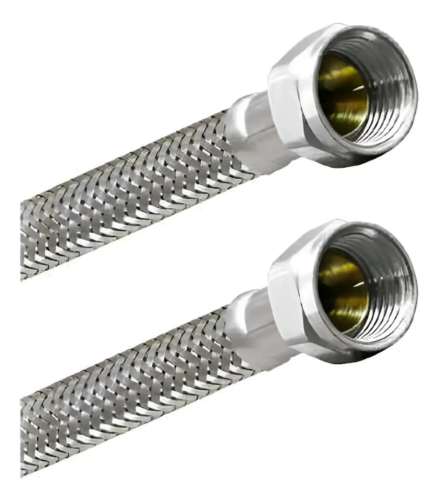 Flexible Agua Hi-hi 1/2 30 Cm Taumm Acero Inox 350 Psi 1