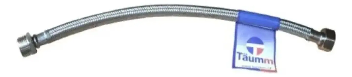 Flexible Agua Hi-hi 1/2 60 Cm Taumm Acero Inoxidable 350 Psi 2