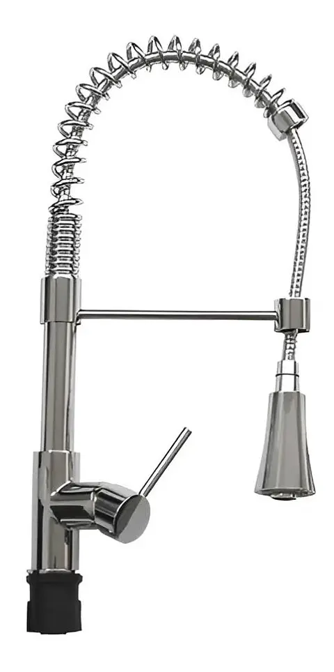 Grifo Monomando Profesional Täumm Con Cuello Extensible Para Lavaplatos