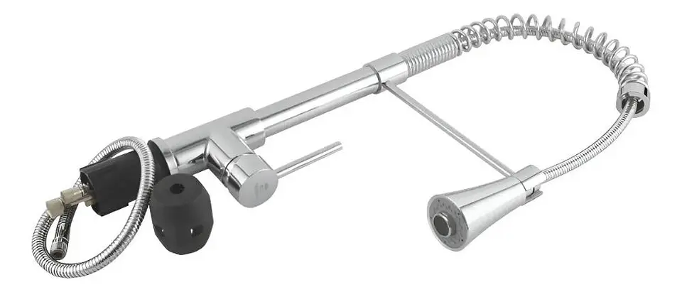Grifo Monomando Profesional Täumm Con Cuello Extensible Para Lavaplatos 2