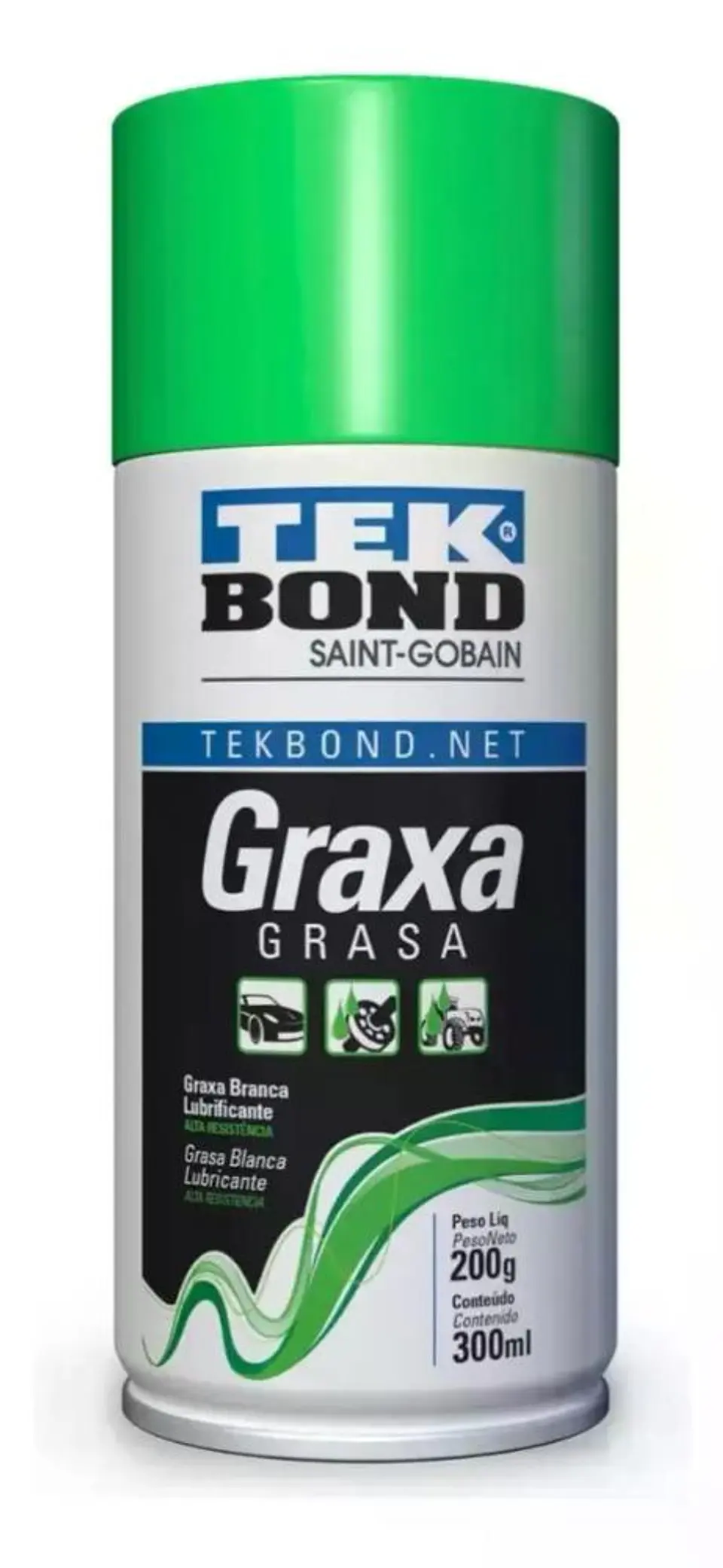 Grasa Líquida En Spray Multiuso Tekbond 300 Ml / 200g 2