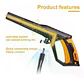 Hidrolavadora Eléctrica Ingco 1400w 130 Bar Hpwr14008 Naranja 50 Hz/60 Hz - Miniatura 3