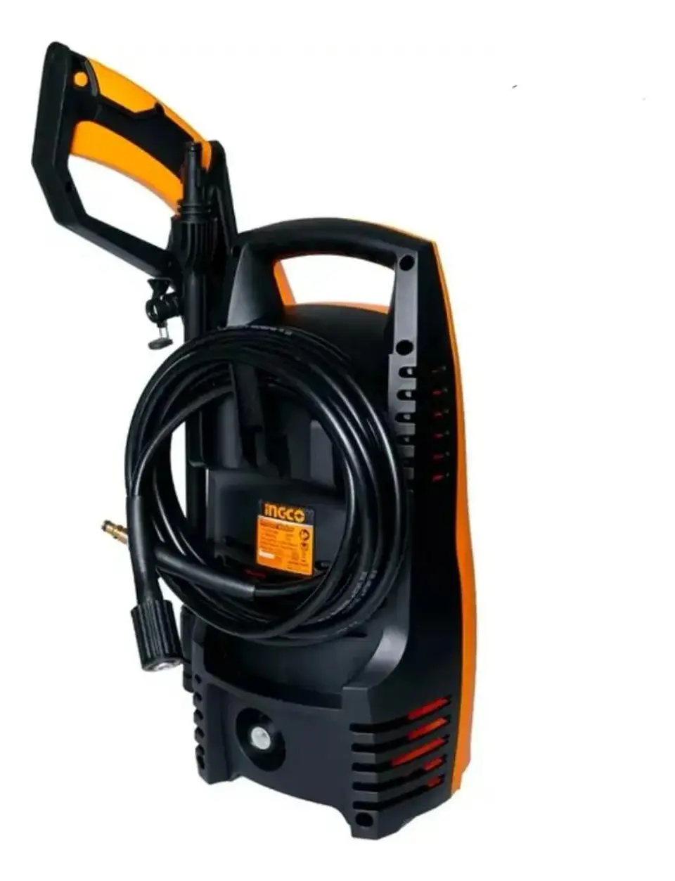 Hidrolavadora Eléctrica Ingco 1400w 130 Bar Hpwr14008 Naranja 50 Hz/60 Hz 7
