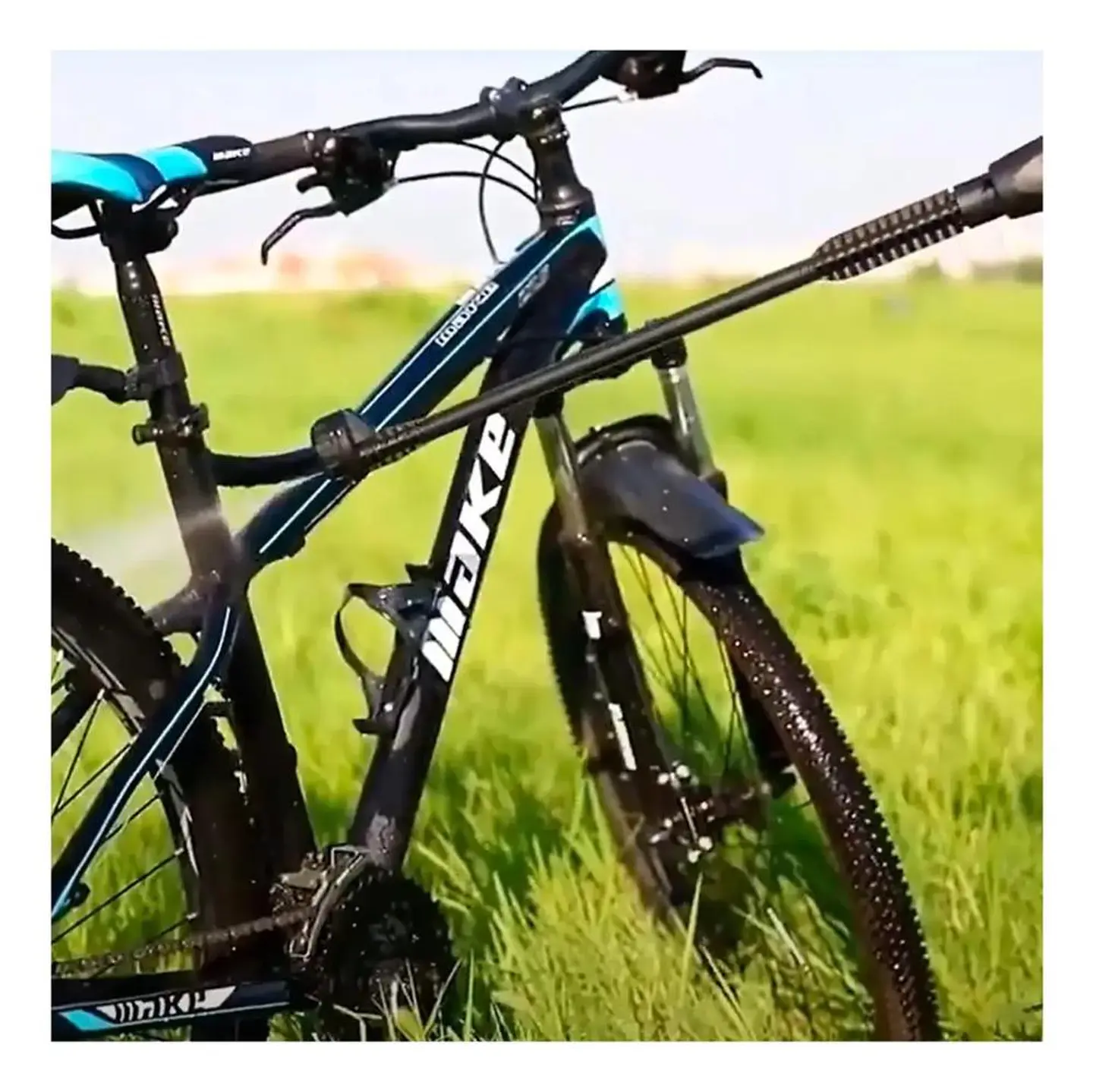 Hidrolavadora Inalambrica 20v Ingco + Bat+ Carg+ 5 Acc Naranja 50 Hz/60 Hz 9
