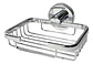 Jabonera Acero Inoxidable Para Baño Plateado Swertt Taumm Plateado - Miniatura 2