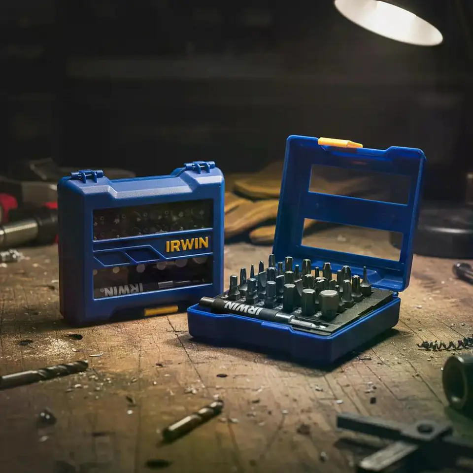 Juego De Puntas Intercambiables Irwin 31 Piezas + Caja Trans 1