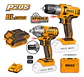 Kit Pack Inal Ingco 20v Taladro + Llave Impac Bl Cosli230702 - Miniatura 9