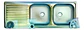 Lavaplatos Doble 120x44 Empotrado Monomando Izquierdo Taumm Gris - Miniatura 1