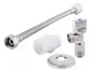 Kit Flexible He-hi 1/2 X 15/16 X 25cm Taumm C/ Llave Angular - Miniatura 1