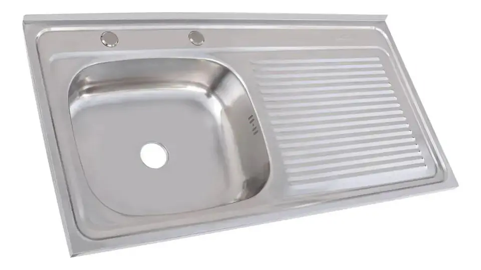 Lavaplatos Lava Vajilla Sobreponer 100x50 Taumm Derecho Gris Gris 2