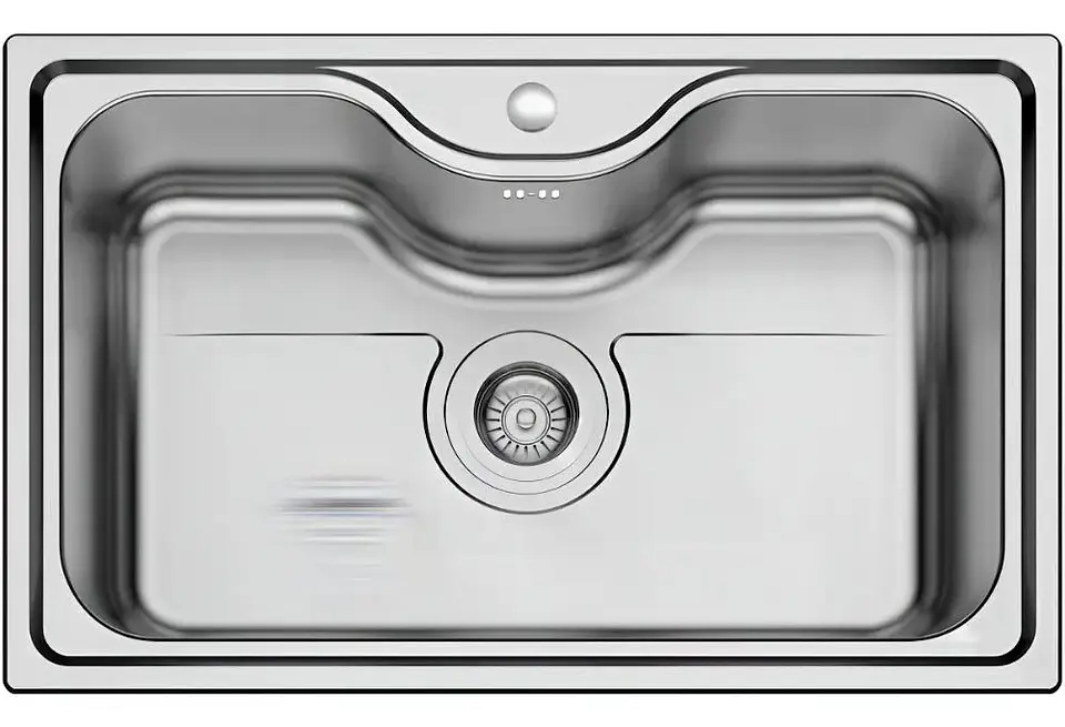 Lavaplatos Empotrable Empotrado 800x500x220 Mm Hessen Taumm Gris 1