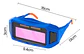 Lente Soldar Fotosensible Wadfow Wwa1501 Azul Liso Azul Lisa - Miniatura 4