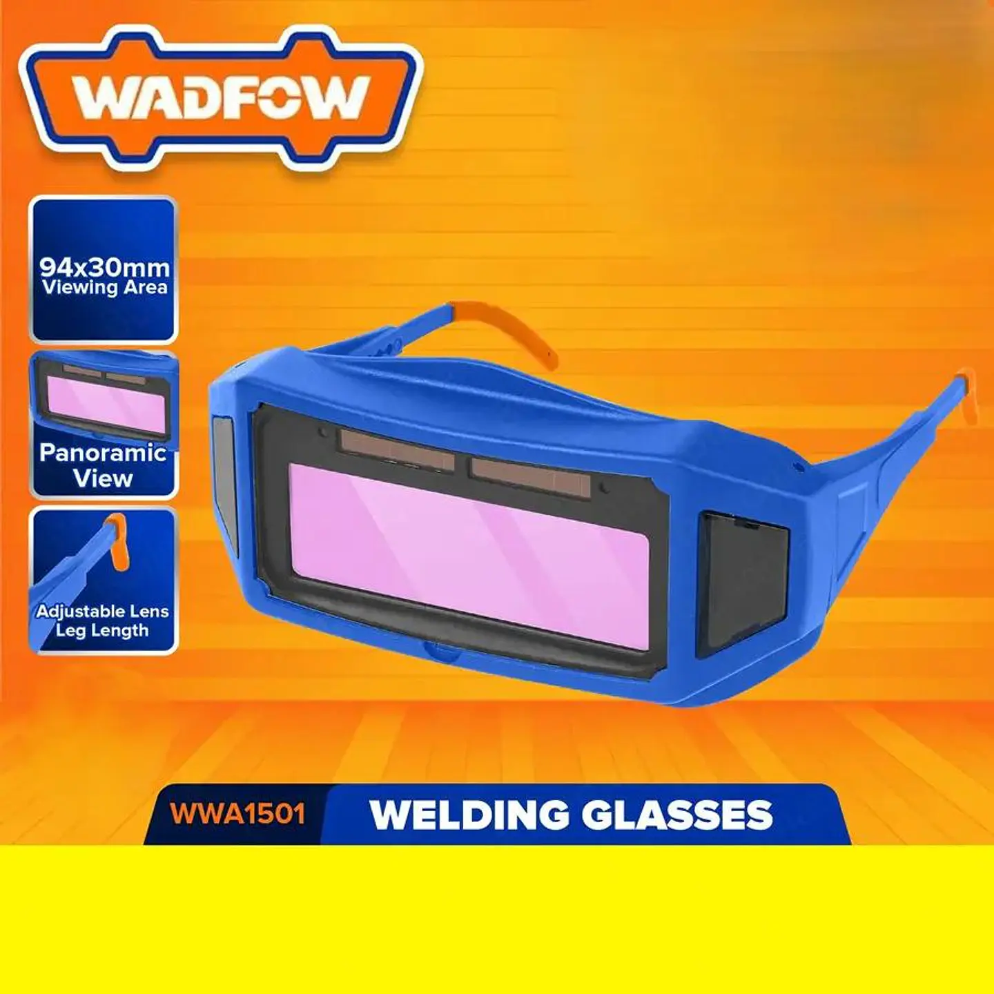 Lente Soldar Fotosensible Wadfow Wwa1501 Azul Liso Azul Lisa 8