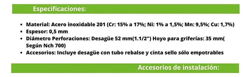 Lavaplatos Empotrable 100x44 Cm P/monomando Derecho Taumm Gris 3