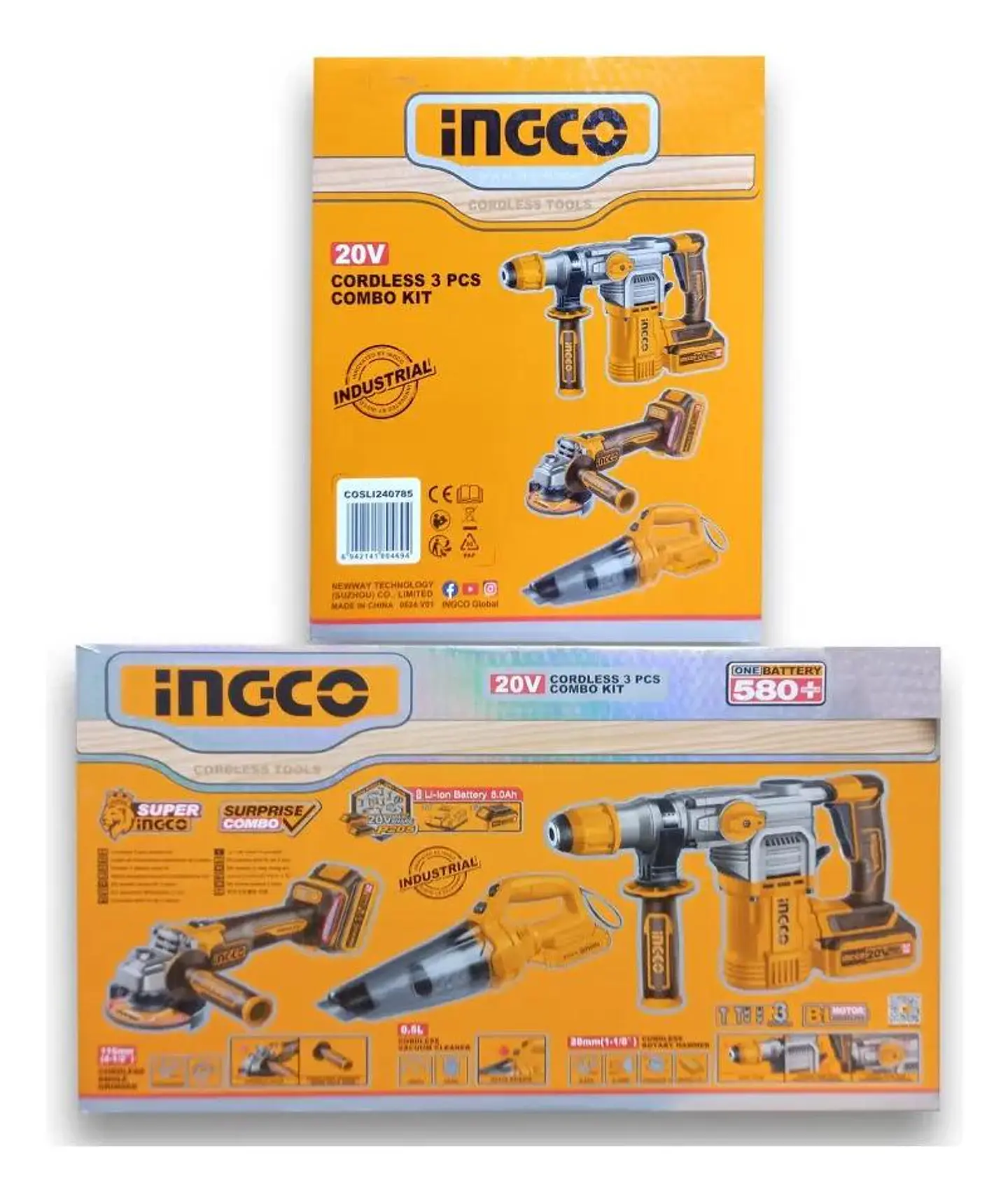 Kit Set Bateria Ingco Rotomartillo+ Cargador Y Bateria Febo 10