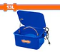 Lavadora De Piezas Mecánicas Eléctrica Wadfow Portátil 13l Azul 50 Hz - Miniatura 3