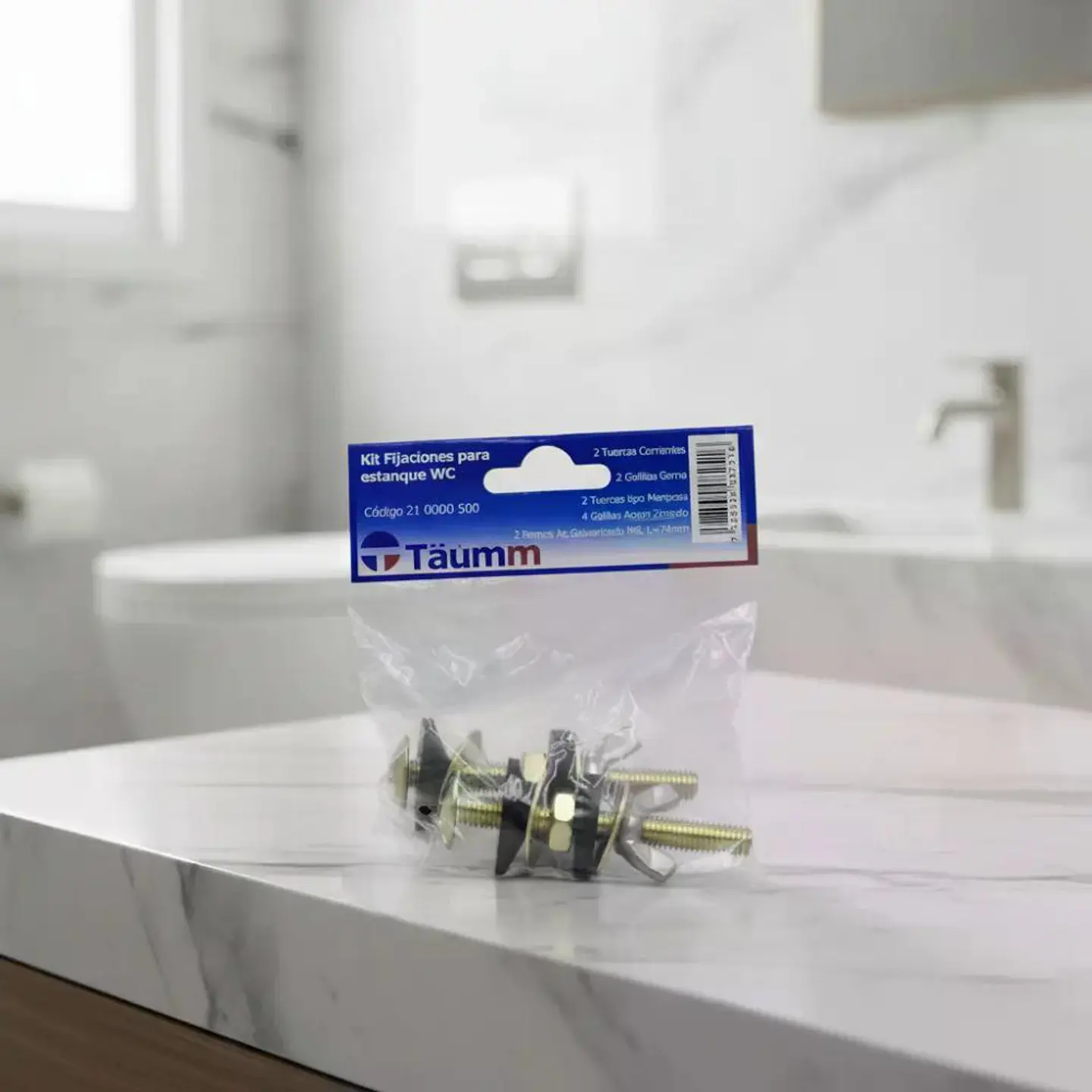 Kit Fijaciones Para Estanque Wc Taumm Tornillos Fijacion 5
