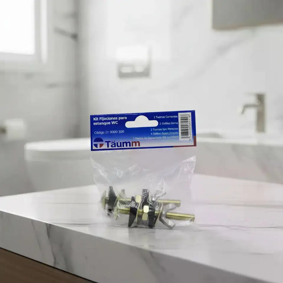 Kit Fijaciones Para Estanque Wc Taumm Tornillos Fijacion 5