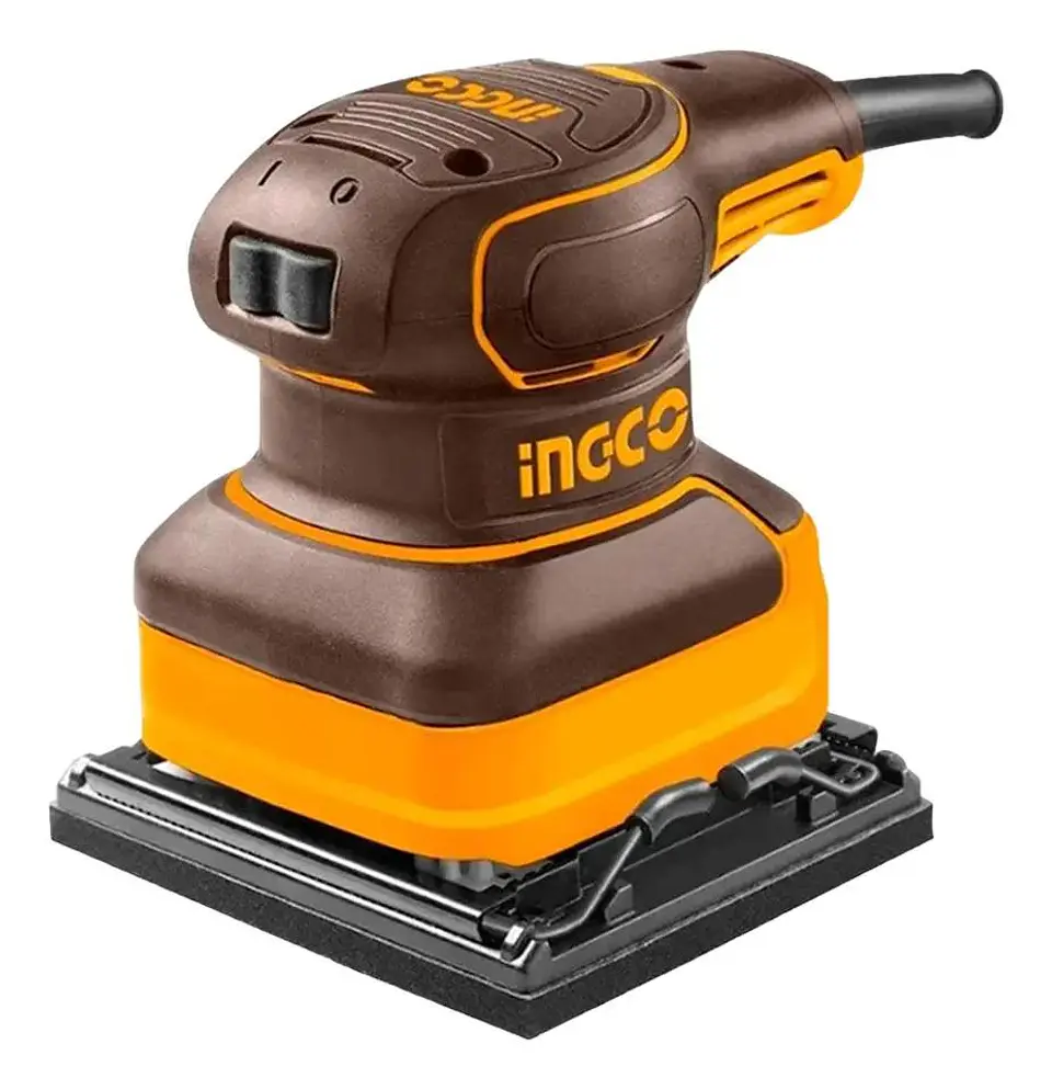 Lijadora Orbital Electrica 240w 110x100 Mm Ingco Ps2416 Amarillo 50 / 60 Hz 6