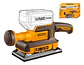 Lijadora Orbital Inalambrica Bl 20v 90x180mm Ingco Cfsli2031 Naranja Claro - Miniatura 1