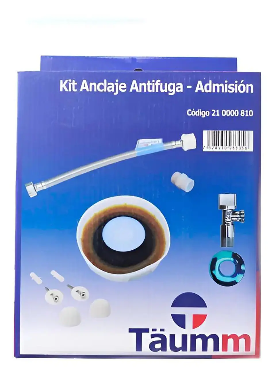 Kit Wc Anclaje Antifuga Admisión 8