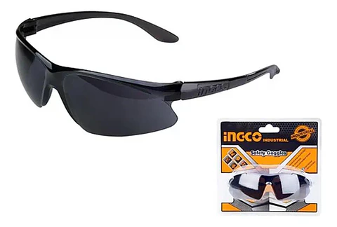 Lentes Gafas Antiparras Oscuras De Seguridad Ingco Hsg07 N/a