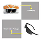 Lentes Gafas Antiparras Oscuras De Seguridad Ingco Hsg07 N/a - Miniatura 6
