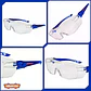 Lentes De Seguridad Transparente Wadfow Full-slice Wsg1803 Transparente - Miniatura 6