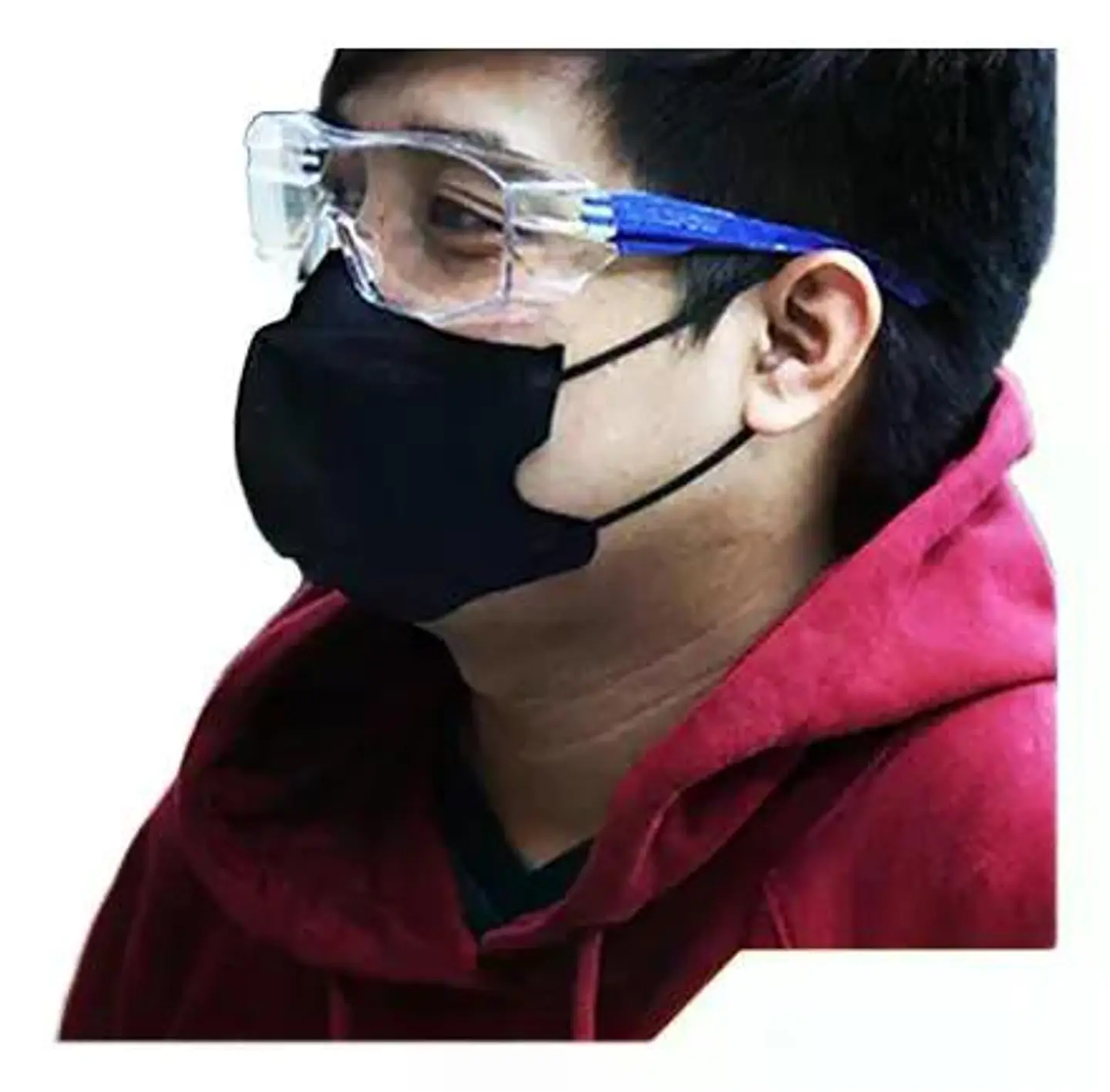Lentes De Seguridad Transparente Wadfow Full-slice Wsg1803 Transparente 9
