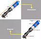 Llave Chicharra Neumatica 1/2 Pulgadas Wadfow Wat3512 - Miniatura 9