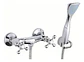 Llave Combinación Ducha Bonn Taumm Con Flexible Mango Ducha Cromado Cromado Brillante - Miniatura 3