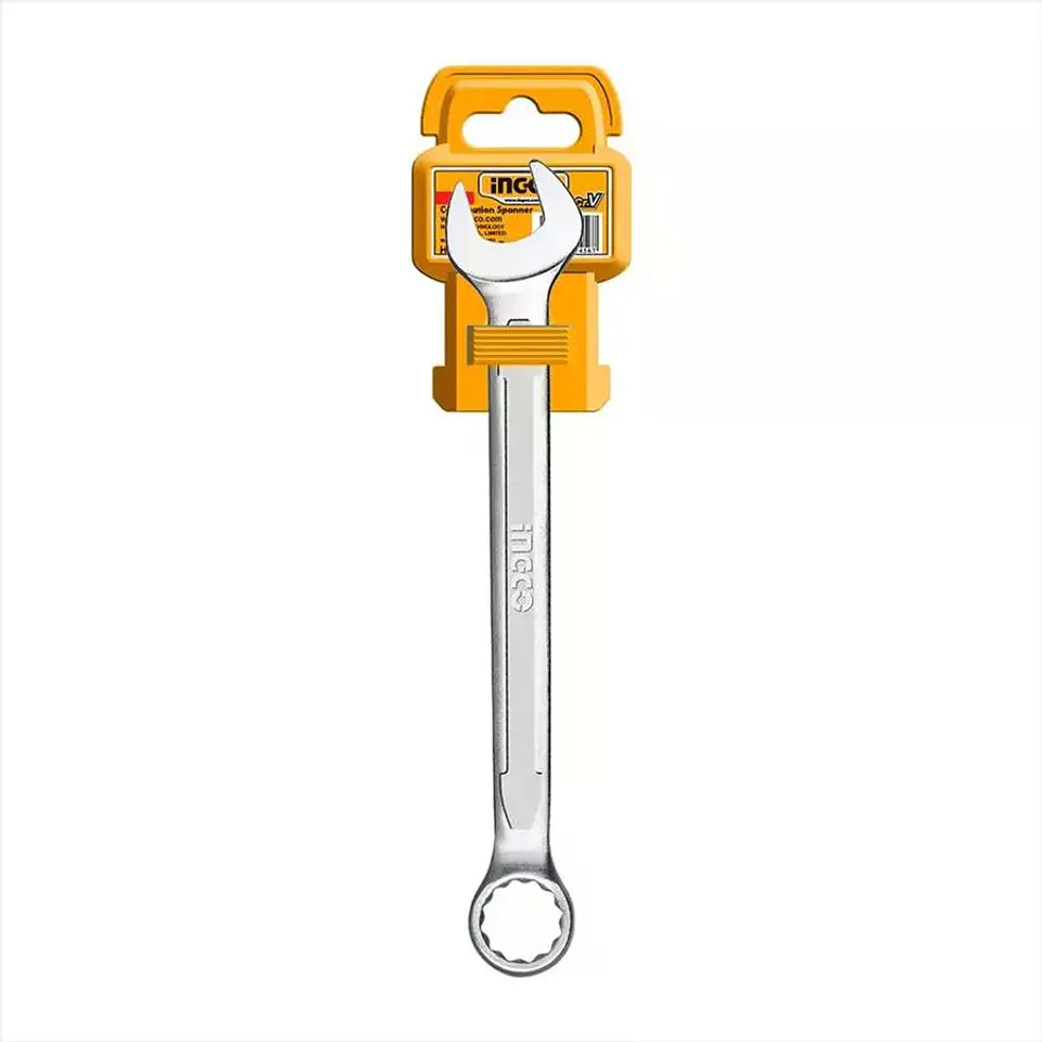 Llave Combinada Boca Y Estriada 24 Mm Cr-v Ingco Hcspa241 6