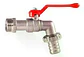Llave De Bola Jardin Lavadero 1 (salida 1.1/4) Zamak Taumm - Miniatura 3
