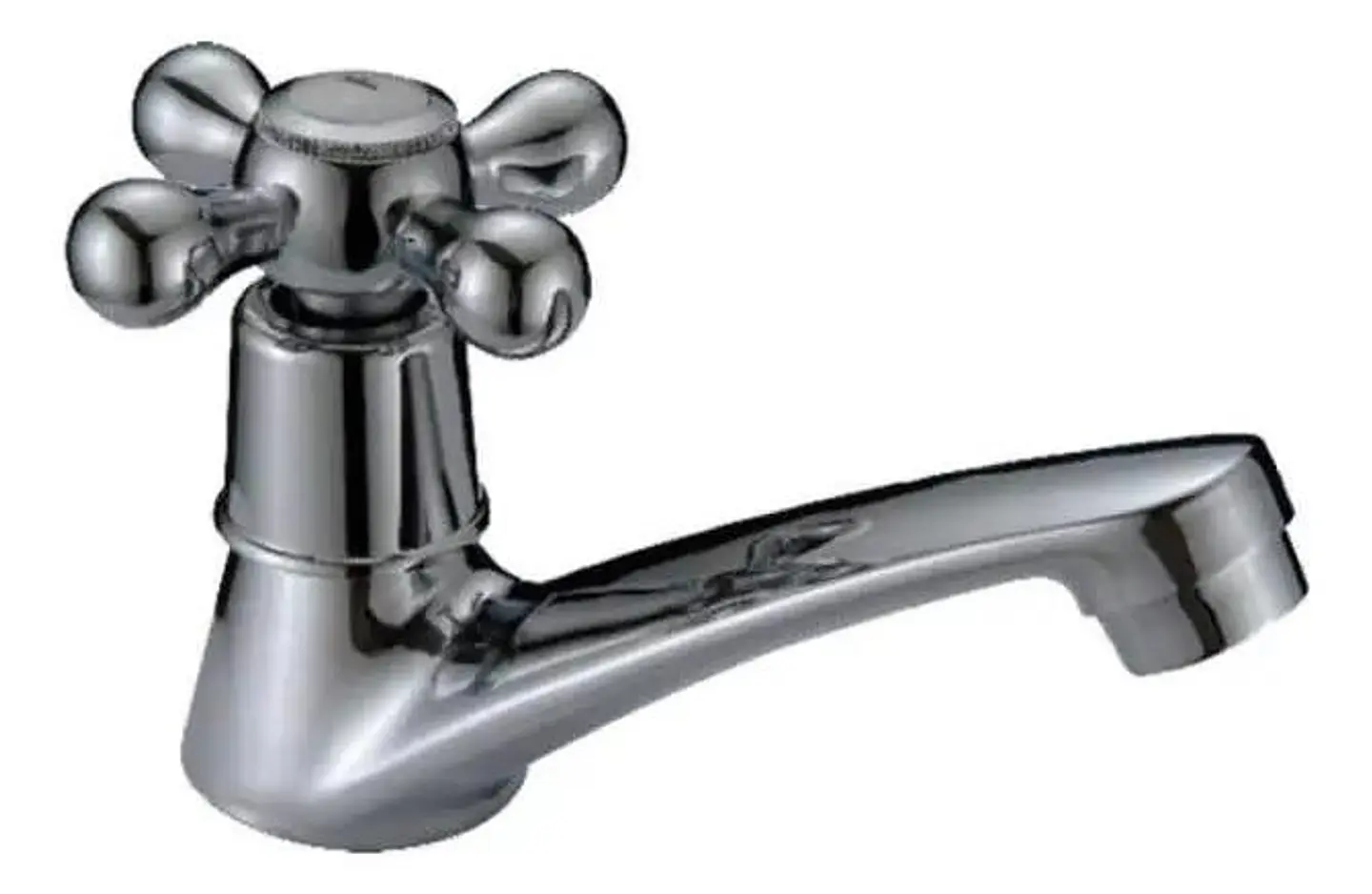 Llave Lavatorio Eco Mediana Mejorada Taumm Cromado 6