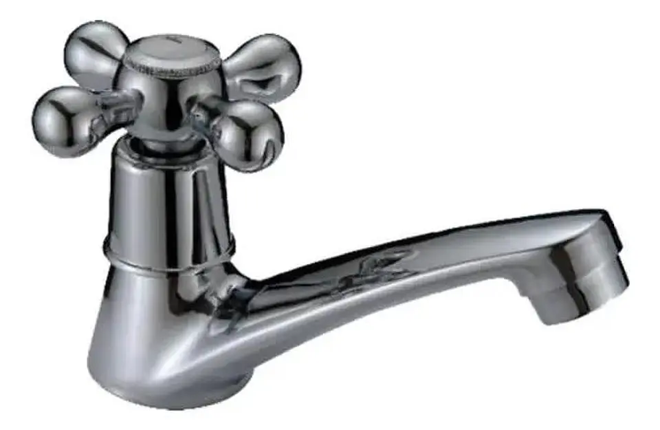 Llave Lavatorio Eco Mediana Mejorada Taumm Cromado 7