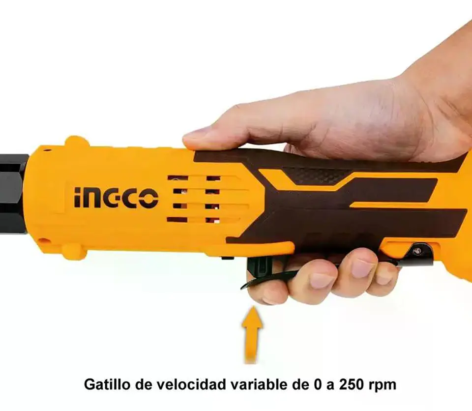 Llave Chicharra Inalambrica Ingco 20v 3/8 65 Nm Cdrli2060151 Marrón Oscuro 3
