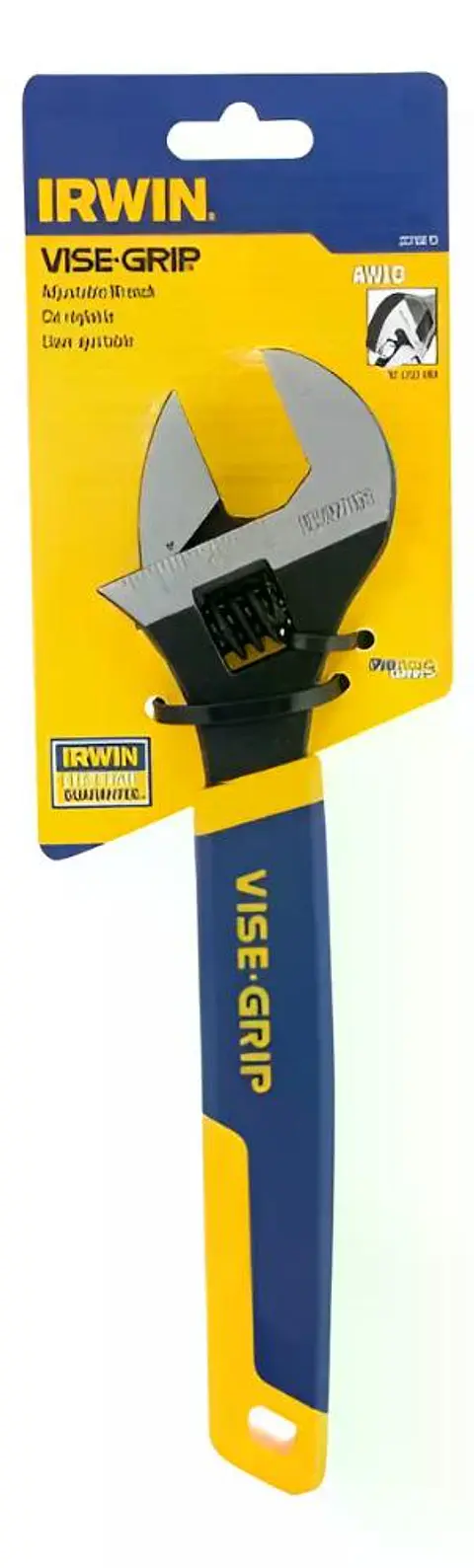 Llave Francesa Ajustable Irwin 10 Pulgadas (250 Mm) Color Azul Azul