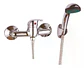 Llave Monomando Ducha Colomba Acabado Cromado Color Plateado Plata Cromado - Miniatura 5