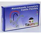 Llave Monomando Lavaplatos Cuello Flexible Taumm Grifo Negro Brillante - Miniatura 10
