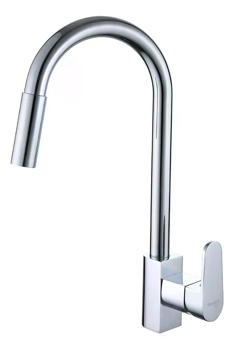 Llave Monomando Lavaplatos Vert Dusseldorf C Extraible Taumm Plateado Mate 1