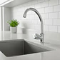 Llave Lavacopas Taumm Para Lavaplatos Cocina Cromada Gris Cromado - Miniatura 3