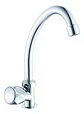 Llave Lavacopas Taumm Para Lavaplatos Cocina Cromada Gris Cromado - Miniatura 4