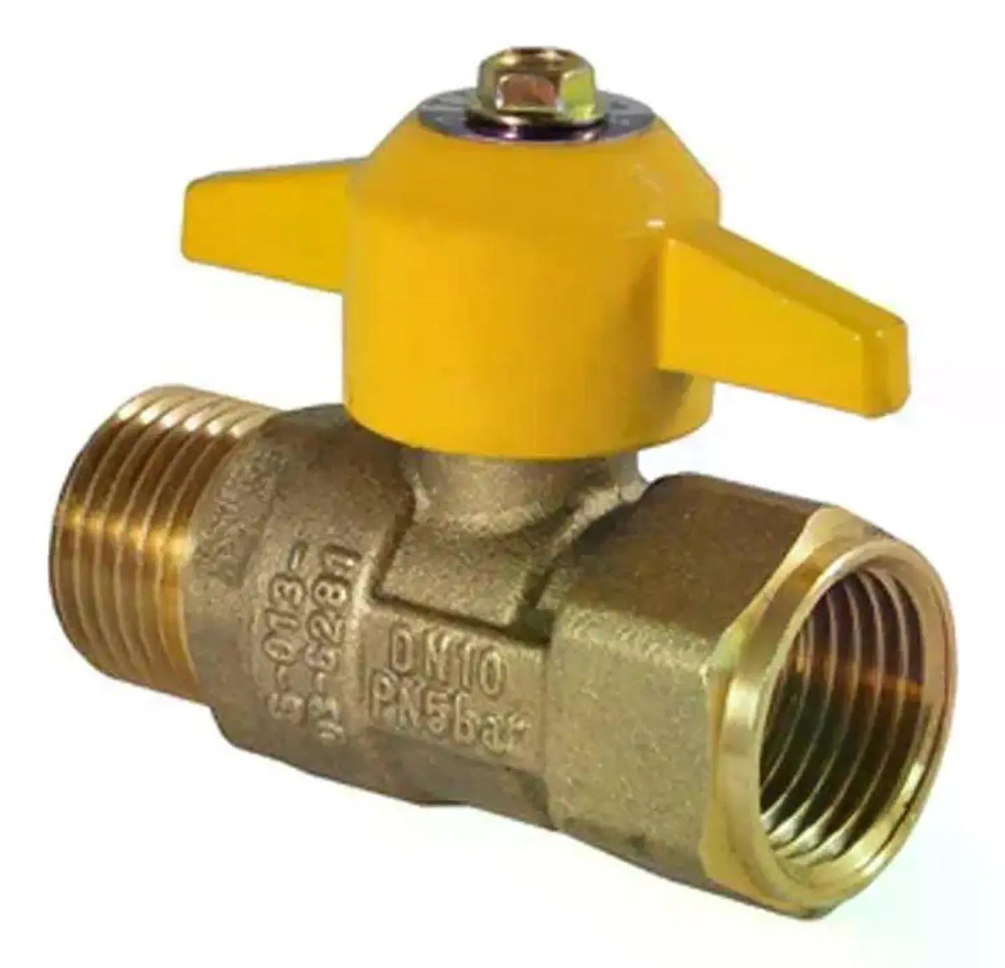 Llave Paso Para Gas Hi-he 1/2 - Certificada - Taumm 3